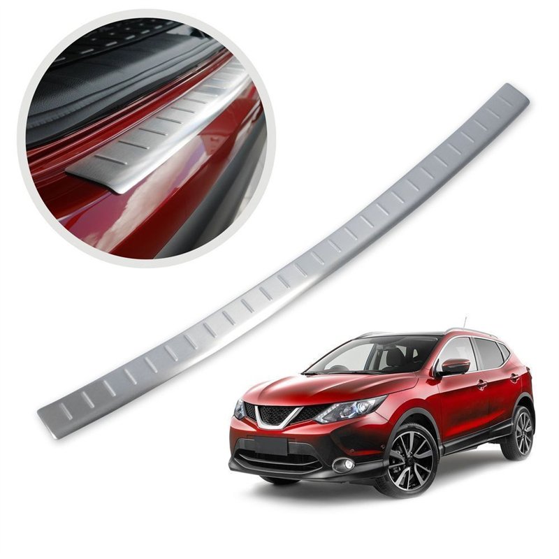 Listwa tylnego zderzaka Nissan Qashqai II PRE-FL 2014-2017 Srebr