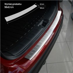 Listwa tylnego zderzaka Nissan Qashqai II PRE-FL 2014-2017 Srebr