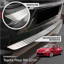Rear bumper trim for Toyota Prius Hatchback III (XW30) 5D FL 2012-2016 | Si