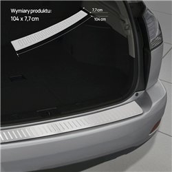 Rear bumper trim for Toyota Prius Hatchback III (XW30) 5D FL 2012-2016 | Si