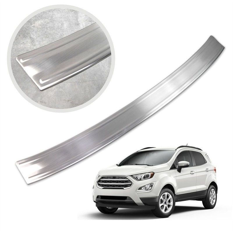 Rear bumper trim for Ford EcoSport II (JK8 | B515) FL 2017-2022 Silver Stai