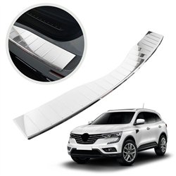 Rear bumper trim for Renault Koleos II (HC | RZG) 2017-2023 Chrome Stainles