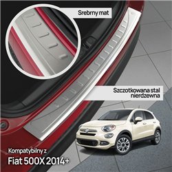 Listwa tylnego zderzaka do Fiat 500X I 2015- | Stal nierdzewn