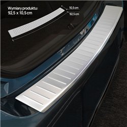 Rear bumper trim for Toyota Auris Hatchback II (E180) 5D FL 2015-2019 | Sil