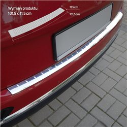 Rear bumper trim for KIA Sportage IV (QL) FL 2018-2021 | Chrome Stainless s