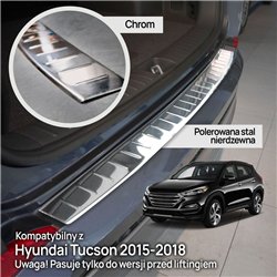 Listwa tylnego zderzaka do Hyundai Tucson III PRE-FL 2015-2018