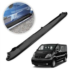 Rear bumper trim for Renault Trafic II (FL/JL) 2001-2014 | Black ABS