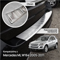 Listwa tylnego zderzaka Mercedes M-Klasa (W164) 2005-2011 Stal n