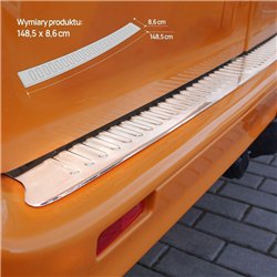 Listwa tylnego zderzaka do Nissan Primastar I 2002-2015 | Stal