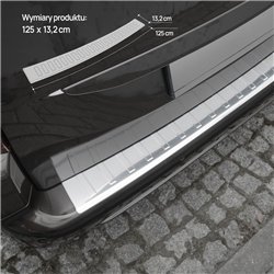 Rear bumper trim for Citroen Berlingo III (K9) 2018- | Chrome Stainless ste