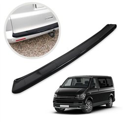 Rear bumper trim for Volkswagen VW Transporter (T6) 2015-2019 | Black ABS