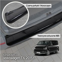 Listwa tylnego zderzaka Volkswagen VW Transporter (T6) 2015-2019 Czarn
