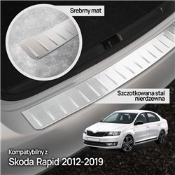 Listwa tylnego zderzaka do Skoda Rapid Liftback I (NH3) 2012-2019