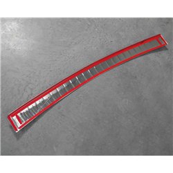 Rear bumper trim for Nissan Juke I (F15) FL 2014-2019 | Chrome Stainless st