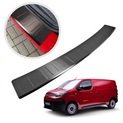 Listwa tylnego zderzaka do Citroen Jumpy III 2016- | Stal nierdz