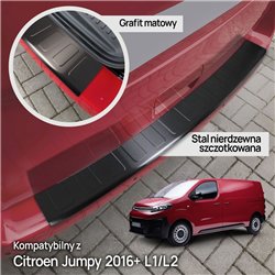 Listwa tylnego zderzaka do Citroen Jumpy III 2016- | Stal nierdz