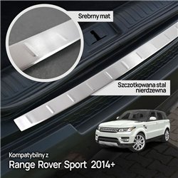 Rear bumper trim for Land Rover Range Sport II (L494) 2013-2022 | Silver St