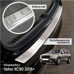 Listwa tylnego zderzaka do Volvo XC90 II 2015- Stal nier