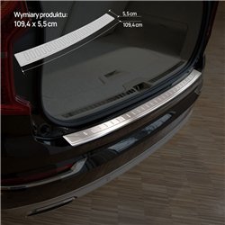 Listwa tylnego zderzaka do Volvo XC90 II 2015- Stal nier
