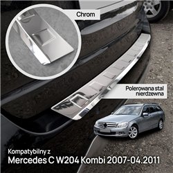 Listwa tylnego zderzaka Mercedes C-Klasa Kombi (S204) 2007-2014