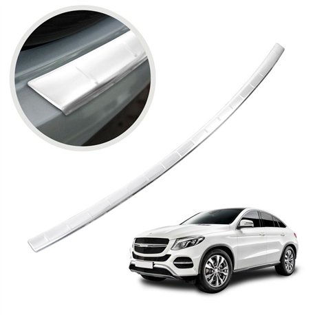 Rear bumper trim for Mercedes GLE Coupe (C292) 2015-2019 | Chrome Stainless