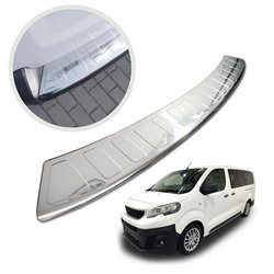 Rear bumper trim for Peugeot Expert III (V) (L3) 2016- | Chrome Stainless s