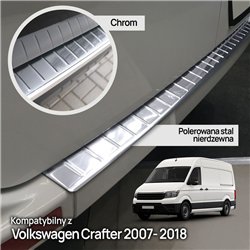 Rear bumper trim for Volkswagen VW Crafter I (2E/2F) 2006-2016 | Chrome Sta