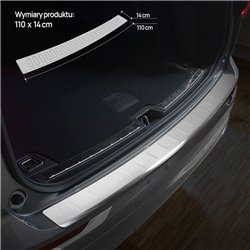 Listwa tylnego zderzaka do Volvo XC60 II 2017- Stal nier