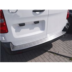 Rear bumper trim for Peugeot Traveller I (V) (L3) 2016- | Silver Stainless