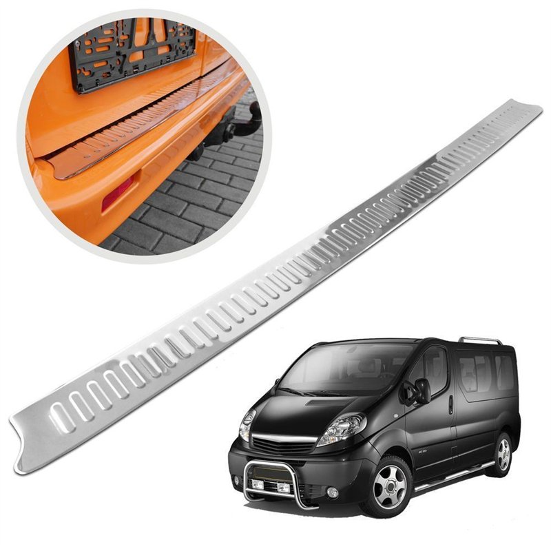 Listwa tylnego zderzaka do Opel Vivaro A 2001-2014 | Stal nierd
