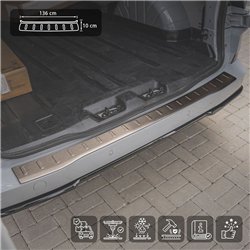 Listwa tylnego zderzaka Volkswagen VW Caravelle (T7) 2025- | Stal