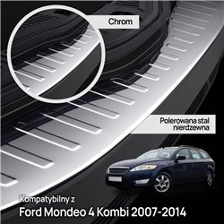 Listwa tylnego zderzaka do Ford Mondeo Turnier Kombi IV 2007-