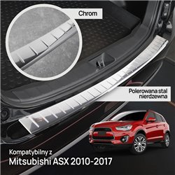 Rear bumper trim for Mitsubishi ASX I (GA0 | GA/XA/XB/XC/XD) 2010-2021 Chro