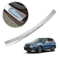 Rear bumper trim for Subaru Forester IV (SJ) 2013-2020 | Chrome Stainless s