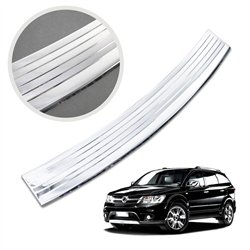 Rear bumper trim for Fiat Freemont I (JC | JC49) 2011-2016 Chrome Stainless