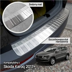 Listwa tylnego zderzaka do Skoda Karoq I 2017- | Stal nierdzew