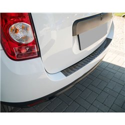 Rear bumper trim for Dacia Duster I (HS) 2010-2017 | Black chrome Stainless