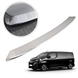 Rear bumper trim for Citroen Jumpy III (V) 4D (L3 | XL) 2016- Silver Stainl