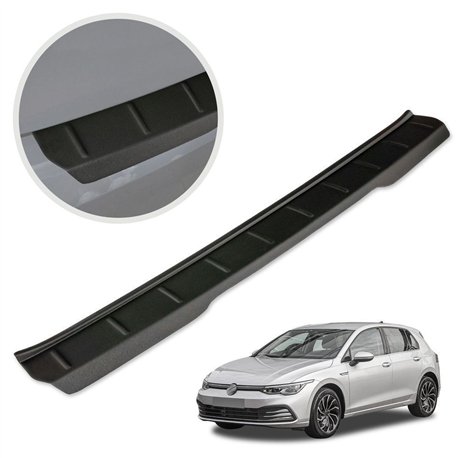 Rear bumper trim for Opel Zafira C (P12) 2012-2019 | Chrome Stainless steel