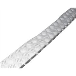 Rear bumper trim for Citroen Berlingo III (K9) 2018- | Silver Aluminum