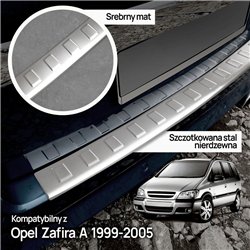 Listwa tylnego zderzaka do Opel Zafira A 1999-2005 | Stal nie
