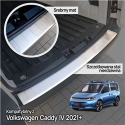 Listwa tylnego zderzaka do Volkswagen VW Caddy 2020- Stal