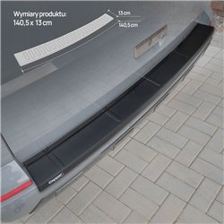 Rear bumper trim for Volkswagen VW Caravelle (T6) 2015-2019 | Black ABS