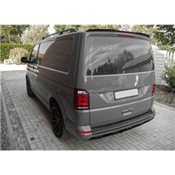 Rear bumper trim for Volkswagen VW Caravelle (T6) 2015-2019 | Black ABS