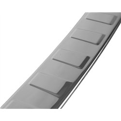 Rear bumper trim for Mercedes B-Class (W247) 2019- | Chrome Stainless steel