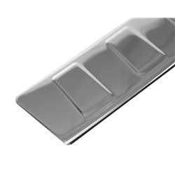 Rear bumper trim for Mercedes B-Class (W247) 2019- | Chrome Stainless steel