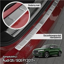 Listwa tylnego zderzaka do Audi Q5 II 2017-2024 Stal nie