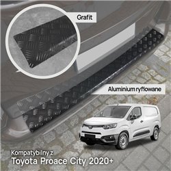 Listwa tylnego zderzaka do Toyota Proace City I 2020- | Alumini