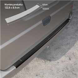 Rear bumper trim for Mercedes Viano (W639) 2003-2014 | Black ABS
