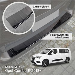 Listwa tylnego zderzaka do Opel Combo E (K9) 2018- | Stal nier